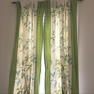 Anthropologie Curtain Set